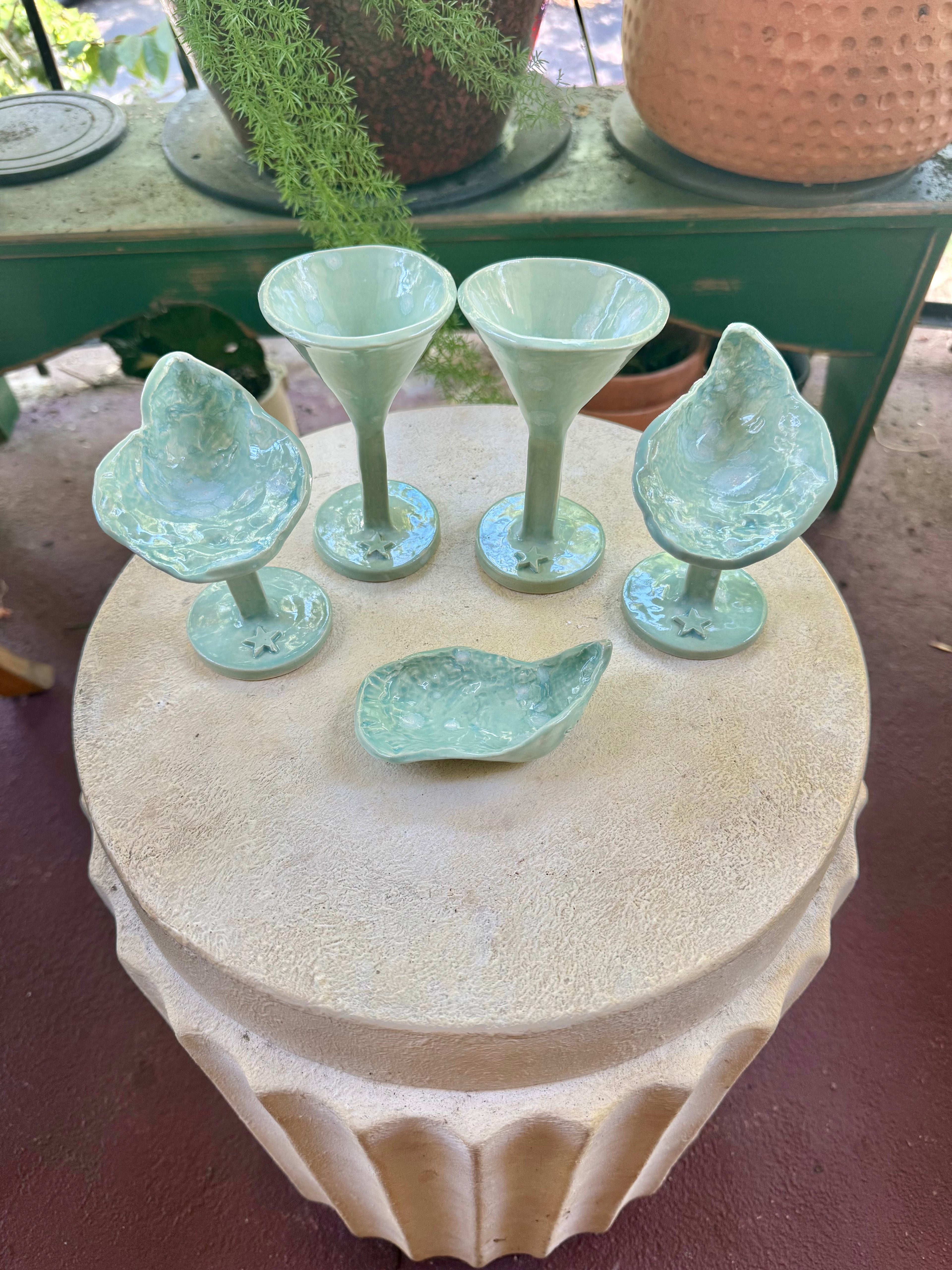 Oysters and Martinis Set